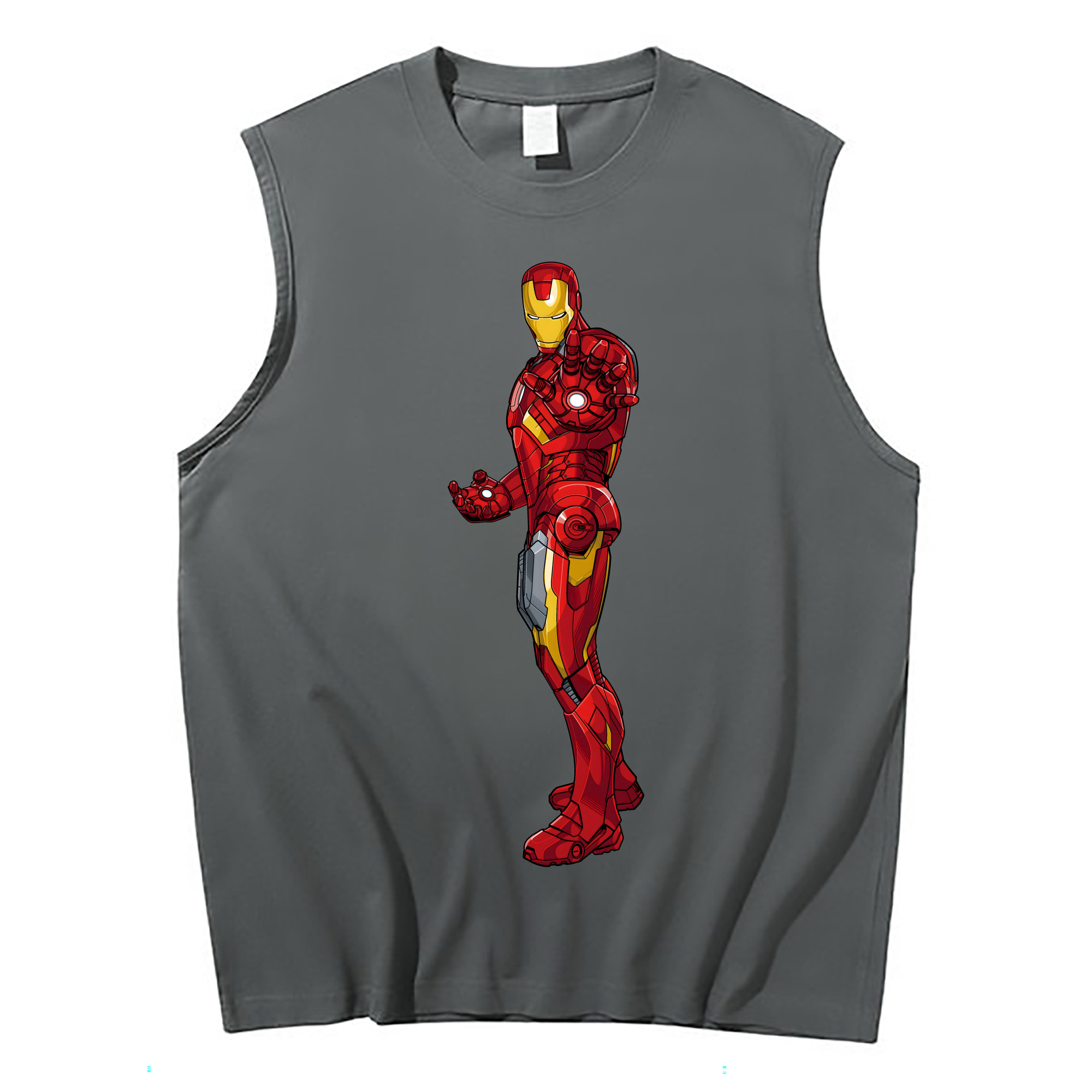 （画像用） アベンジャーズ The Avengers コットン100％タンクトップ（フロントプリント）